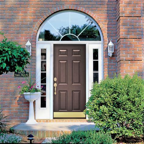 front house door metal|exterior door with metal frame.